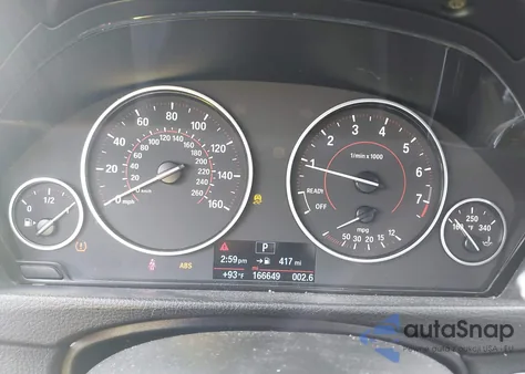 2015 BMW 328I z USA, uszkodzony, nr VIN WBA3A5G52FNS91750